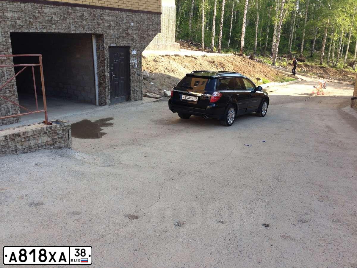 Фото автомобиля SUBARU OUTBACK, 2007 — госномер А443АУ138. Цвет: ЧЕРНЫЙ