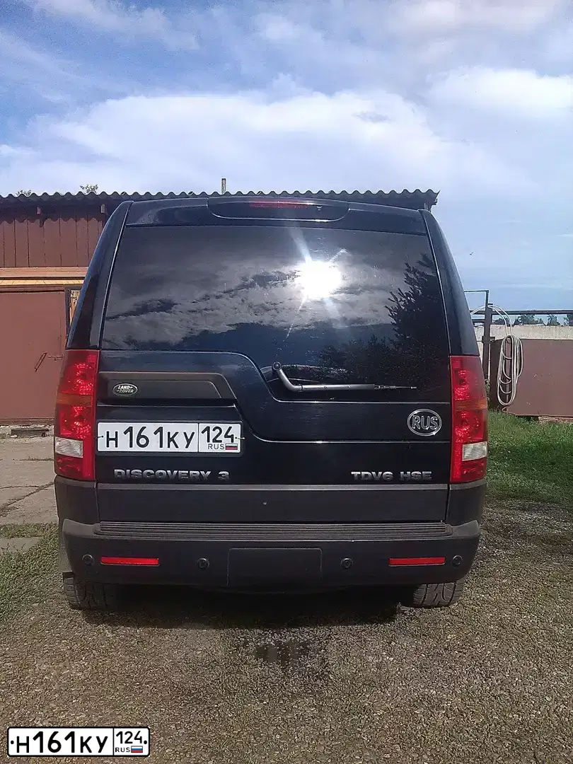 Фото автомобиля LANDROVER DISCOVERY, 2006 — госномер Т388НУ154. Цвет: ТЕМНО-СИНИЙ