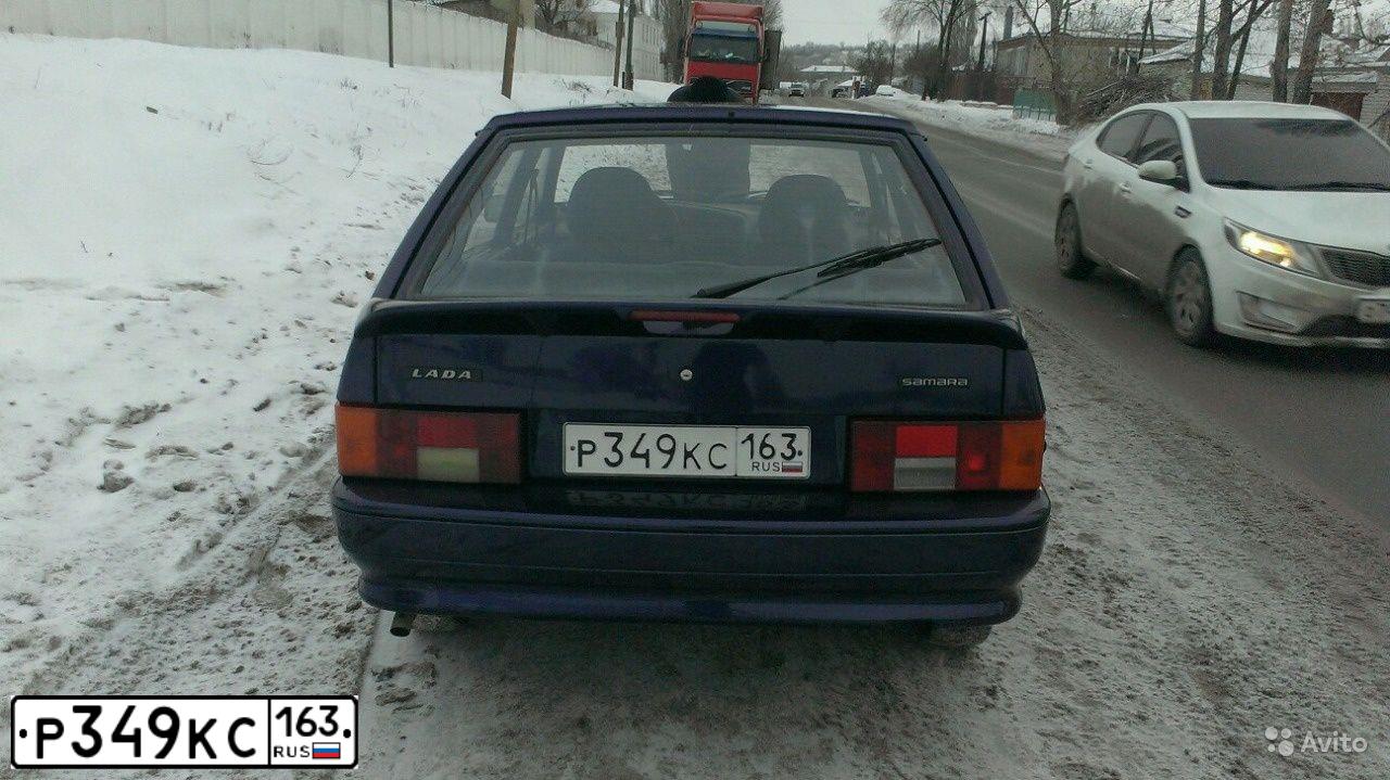 Фото автомобиля LADA 2114, 2011 — госномер М381НР13. Цвет: синий