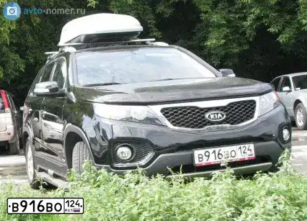 Фото автомобиля KIA, 2011 — госномер В916ВО124