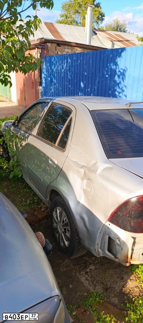 Фото автомобиля GEELY CK, 2008 — госномер В403ЕР37. Цвет: СЕРЫЙ