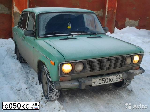 Фото автомобиля LADA 2106, 1989 — госномер О050КС58. Цвет: ЗЕЛЕНЫЙ