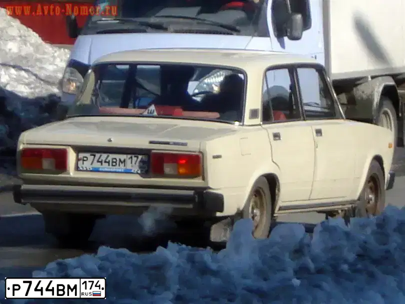 Фото автомобиля LADA 2105 LADA, 1981 — госномер А058НЕ702. Цвет: БЕЖЕВЫЙ