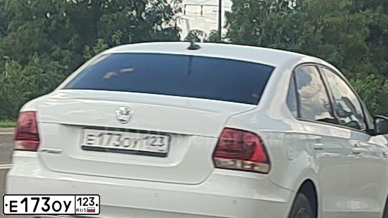 Фото автомобиля VOLKSWAGEN POLO, 2018 — госномер В401ТТ193