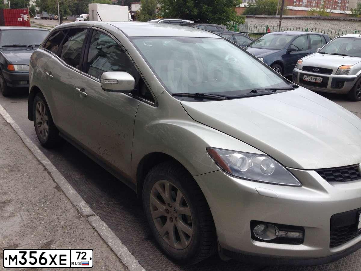 Фото автомобиля FORD FUSION, 2007 — госномер М356ХЕ72. Цвет: Серебристый