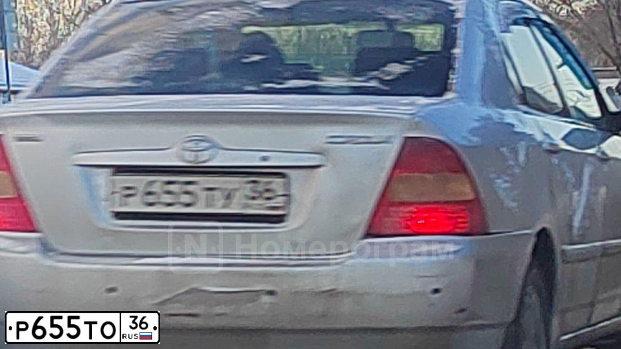 Фото автомобиля LADA 2172 PRIORA, 2011 — госномер Р655ТО36. Цвет: СИНЕ-ЧЕРНЫЙ