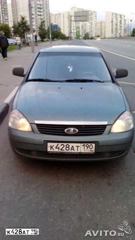 Фото автомобиля LADA 2172 PRIORA, 2009 — госномер К428АТ190. Цвет: СЕРО-СИНЕ-ЗЕЛЕНЫЙ
