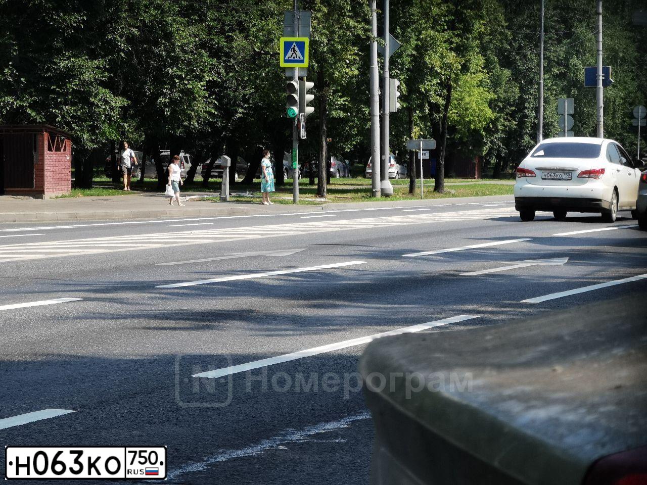 Фото автомобиля NISSAN ALMERA /AVTOVAZ/, 2015 — госномер Н063КО750. Цвет: БЕЛЫЙ