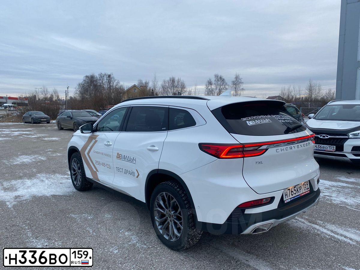 Фото автомобиля RENAULT LOGAN, 2018 — госномер Н336ВО159. Цвет: БЕЛЫЙ