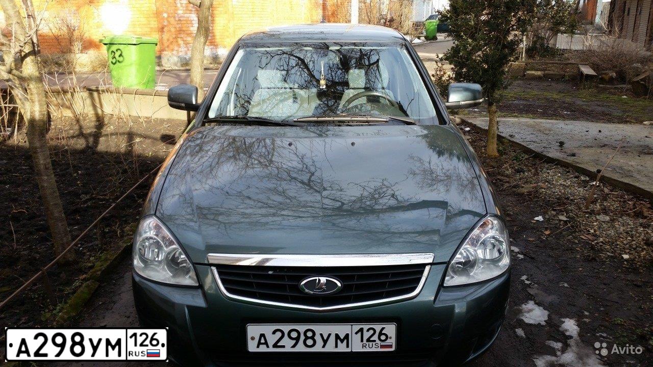 Фото автомобиля LADA 2170 PRIORA, 2011 — госномер А404ЕА126. Цвет: СЕРО-СИНЕ-ЗЕЛЕНЫЙ