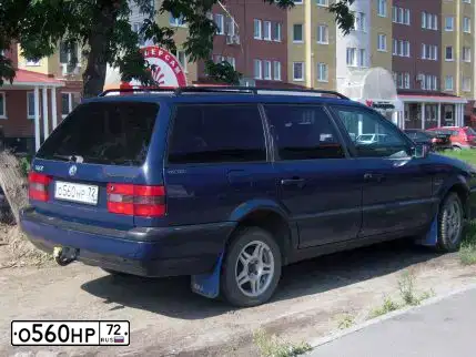 Фото автомобиля VOLKSWAGEN Passat, 1996 — госномер О560НР72
