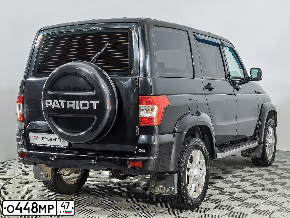Фото автомобиля UAZ 3163 PATRIOT, 2012 — госномер А048МС147. Цвет: ОКЕАН МЕТАЛЛИК