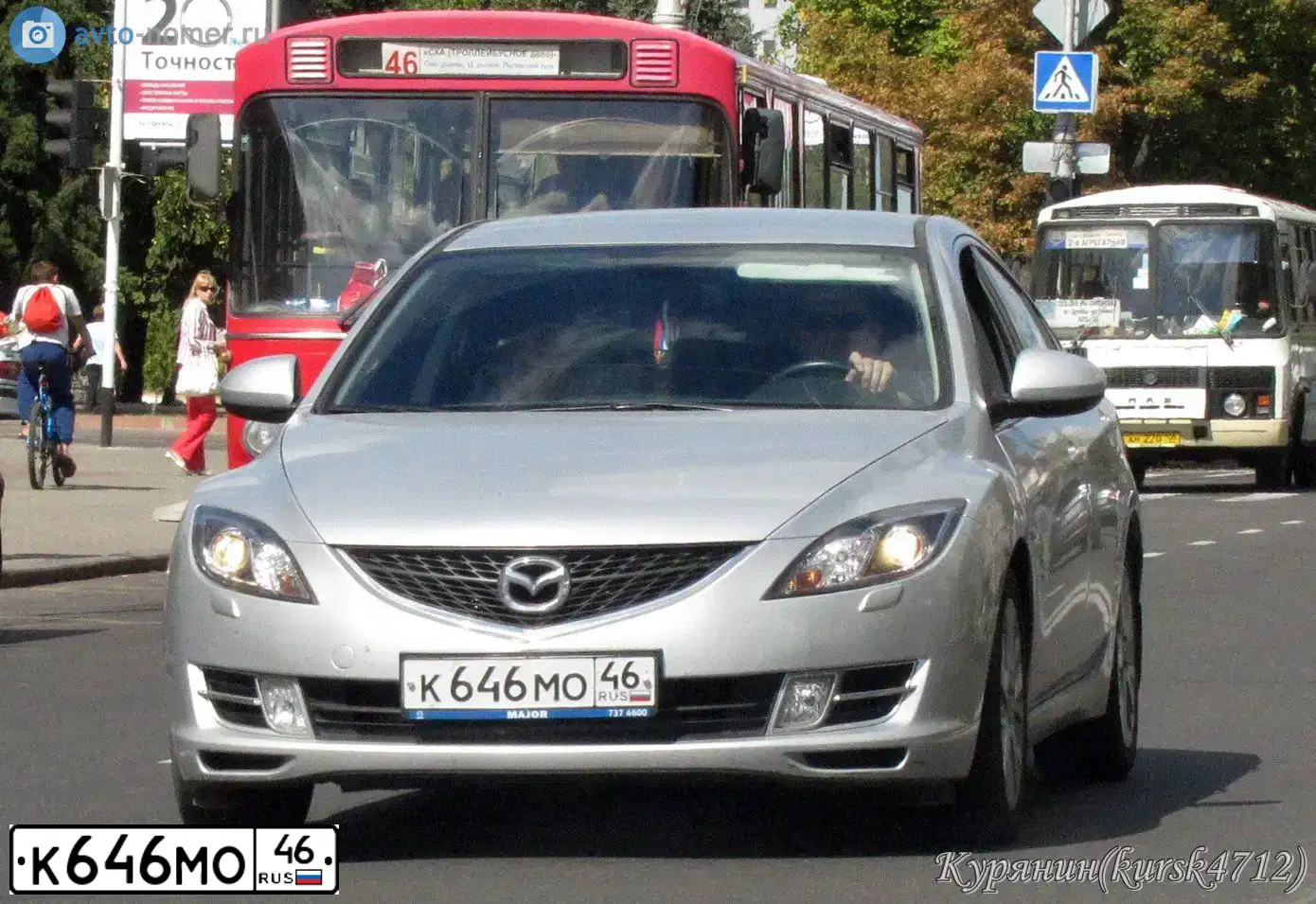 Фото автомобиля FORD ФОКУС, 2006 — госномер В785АМ57. Цвет: ЧЕРНЫЙ