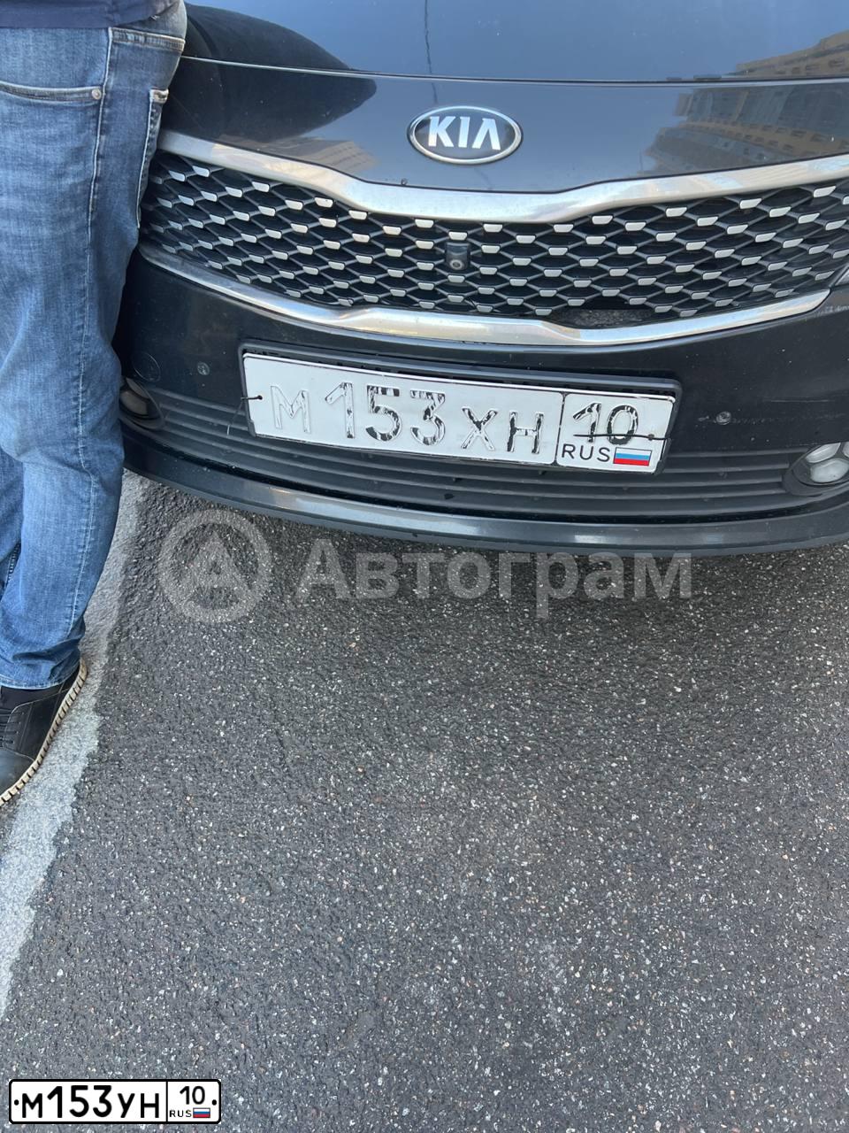 Фото автомобиля HYUNDAI TUCSON, 2017 — госномер М153УН10. Цвет: голубой