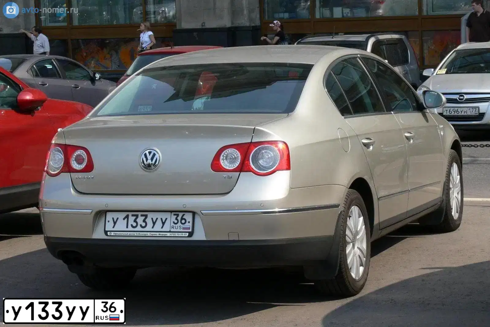 Фото автомобиля VOLKSWAGEN PASSAT, 2008 — госномер Р161ОТ126
