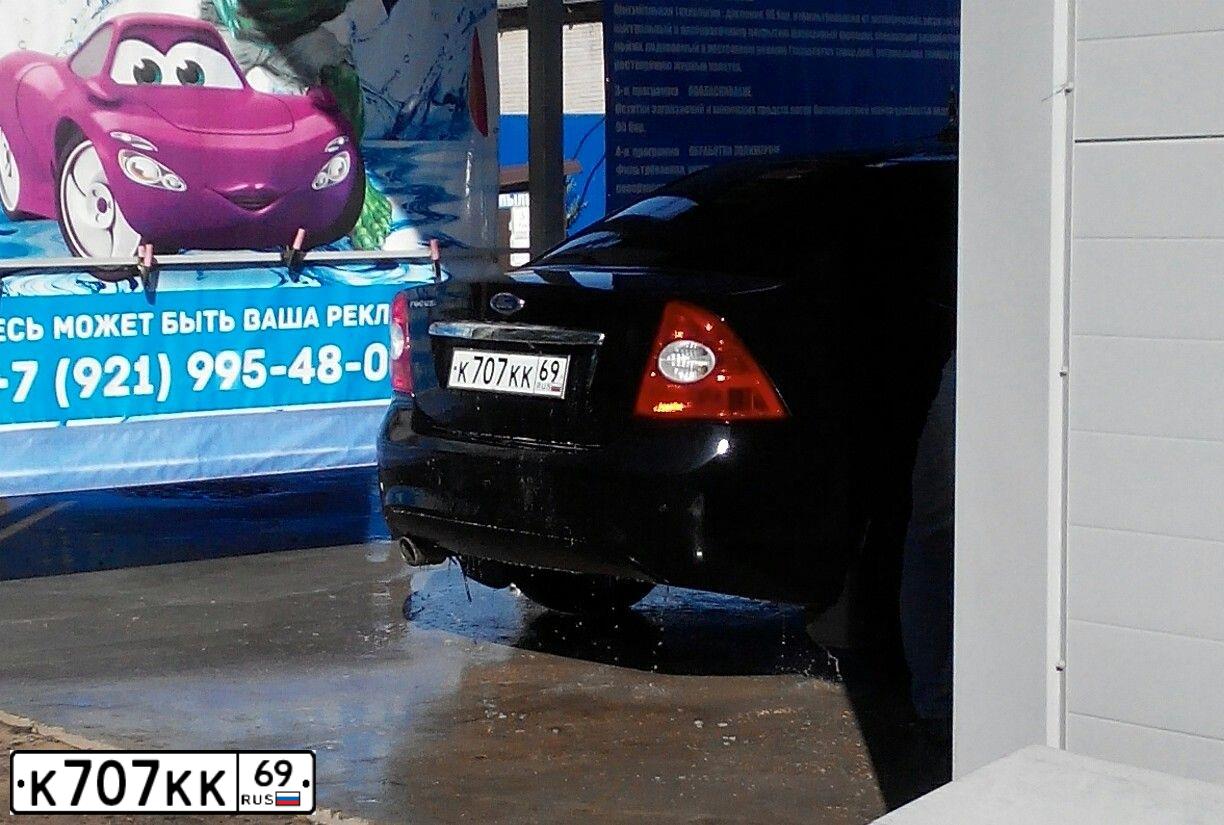 Фото автомобиля LADA 2111, 2005 — госномер К707КК69. Цвет: средний серо-зеленый металлик