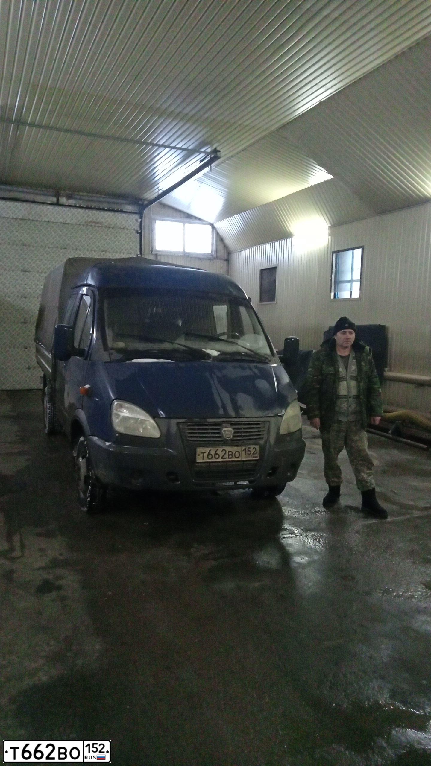 Фото автомобиля GAZ 3302 EL, 2007 — госномер Т662ВО152. Цвет: синий