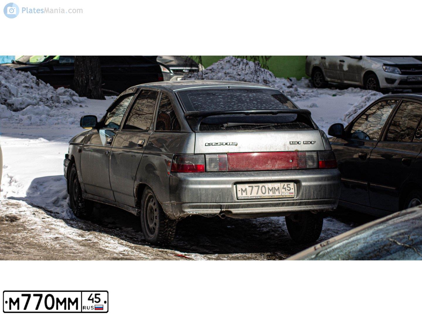 Фото автомобиля LADA 2112, 2005 — госномер С436ЕН774. Цвет: средний серо-зеленый металлик