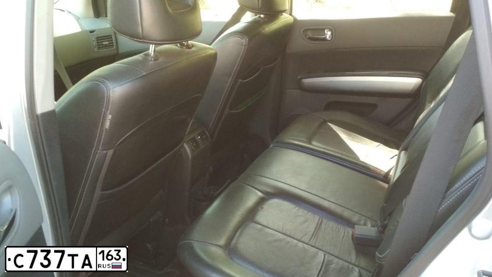 Фото автомобиля NISSAN X-TRAIL, 2007 — госномер С737ТА163. Цвет: серебристый