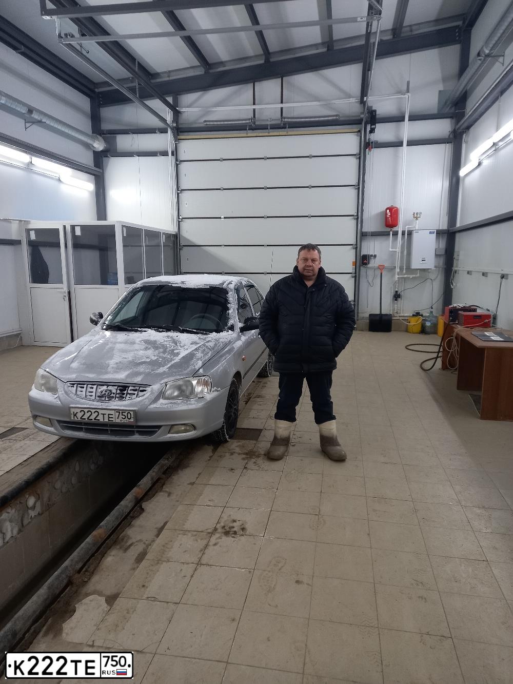 Фото автомобиля TAGAZ ACCENT, 2005 — госномер К222ТЕ750. Цвет: СЕРЕБРИСТЫЙ МЕТАЛЛИК