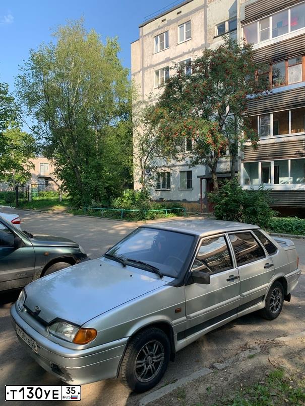 Фото автомобиля LADA 2115, 2008 — госномер Н582ТВ35. Цвет: СВЕТЛО-СЕРЕБРИСТЫЙ МЕТАЛЛ