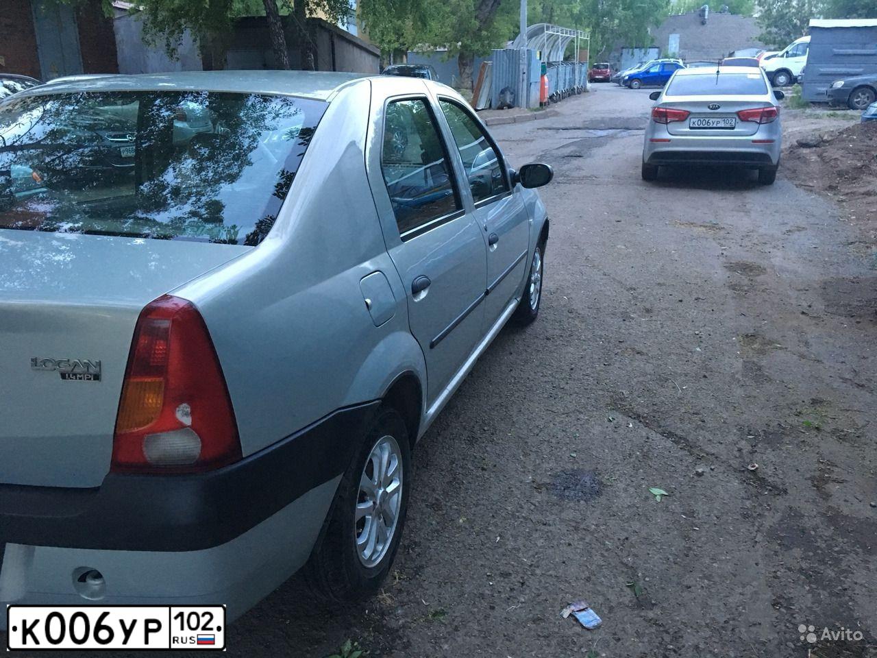 Фото автомобиля KIA RIO, 2015 — госномер К006УР102. Цвет: СЕРЕБРИСТЫЙ