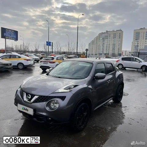 Фото автомобиля NISSAN JUKE, 2014 — госномер Е657СВ95. Цвет: Серый