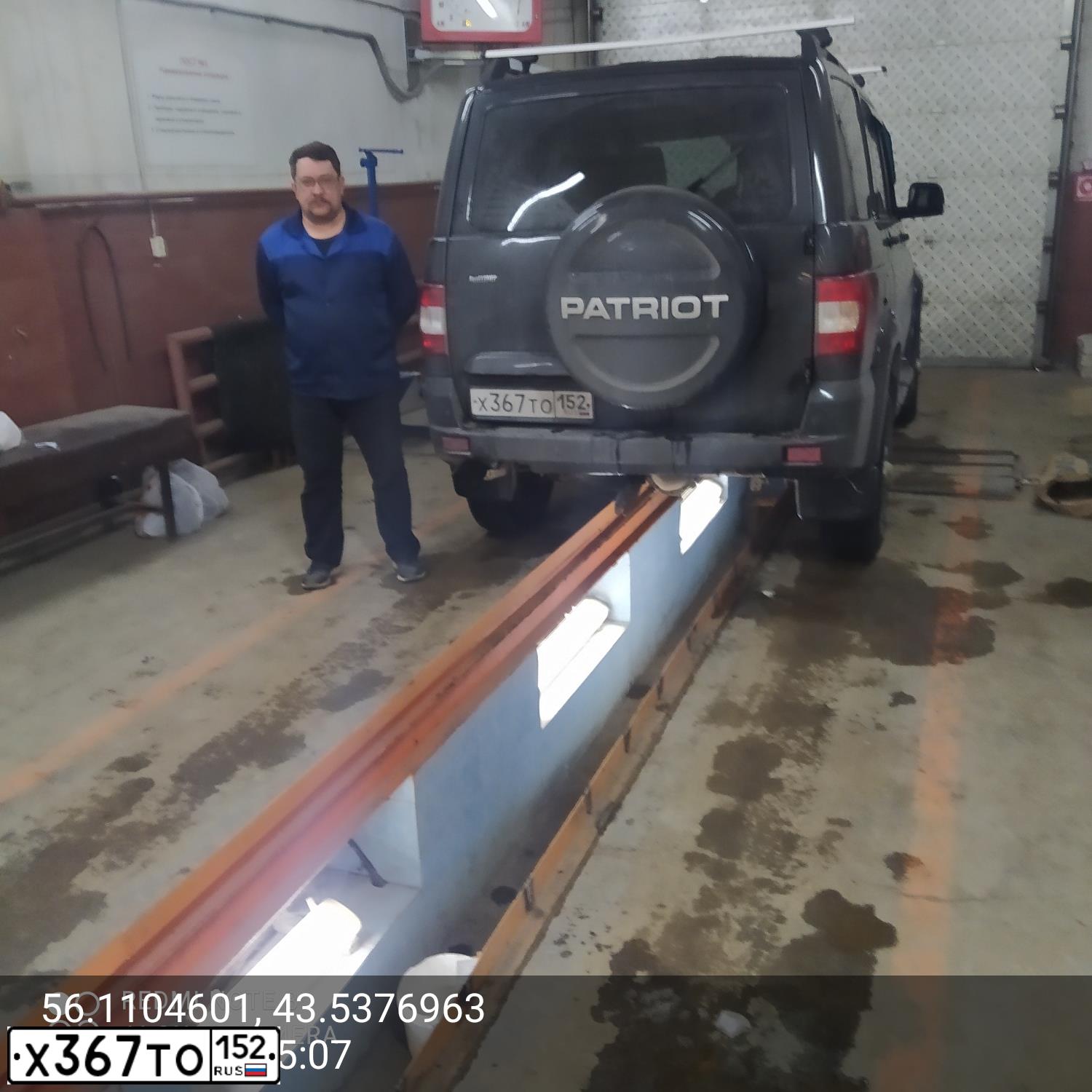 Фото автомобиля UAZ 3163 PATRIOT, 2019 — госномер Х367ТО152. Цвет: ЧЕРНЫЙ МЕТАЛЛИК