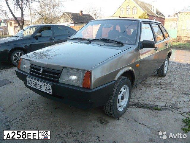 Фото автомобиля VAZ ВАЗ21093, 2001 — госномер А258ЕЕ123. Цвет: СЕРО-ЗЕЛЕНЫЙ