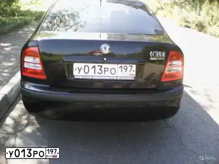 Фото автомобиля SKODA OCTAVIA, 2006 — госномер Т895НЕ790. Цвет: ЧЕРНЫЙ