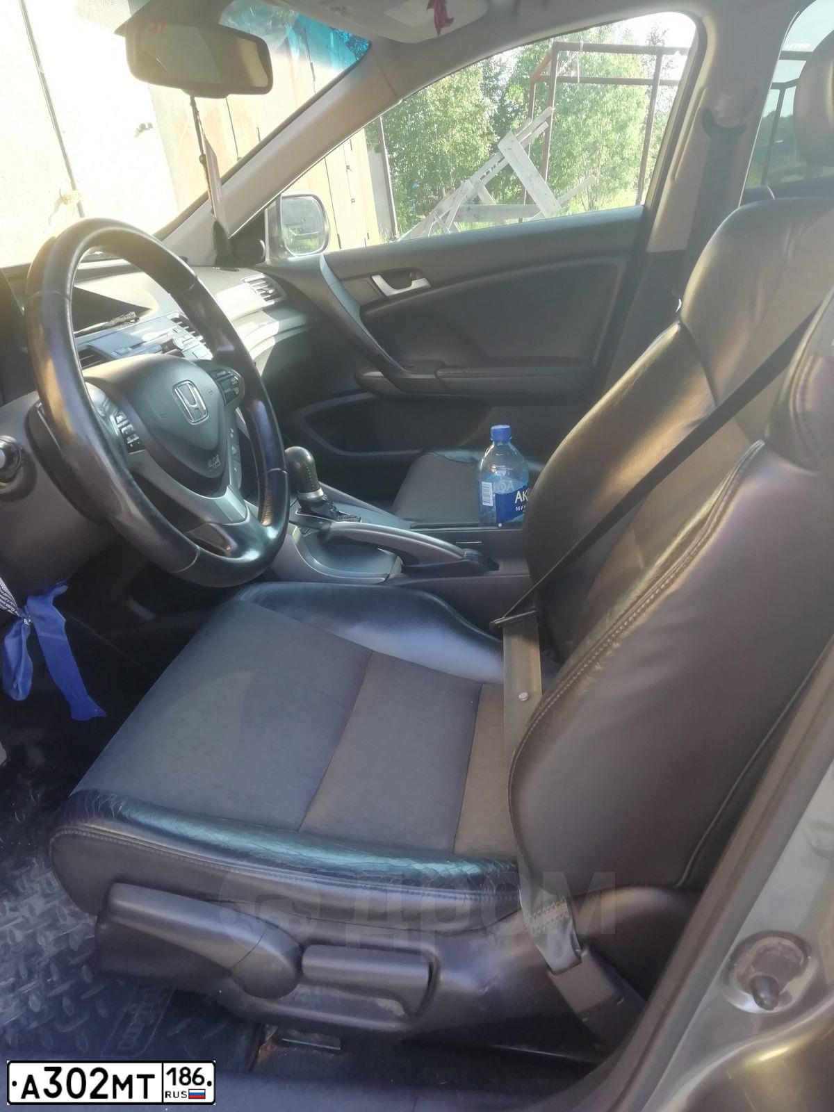 Фото автомобиля HONDA ACCORD, 2008 — госномер Е800АО17. Цвет: СЕРЫЙ