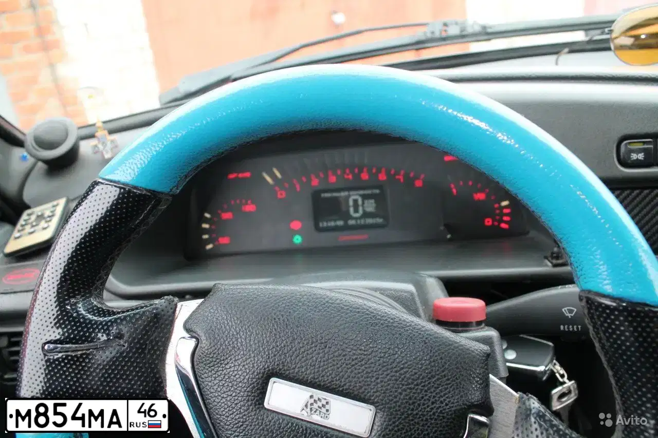 Фото автомобиля LADA 2114 SAMARA, 2004 — госномер М854МА46. Цвет: сине-зеленый