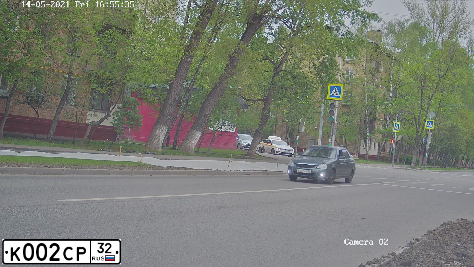 Фото автомобиля GAZ 3302 EL, 2005 — госномер В002КР32. Цвет: Белый