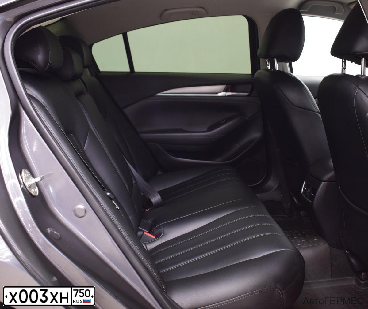 Фото автомобиля MAZDA 6, 2019 — госномер М077ЕР977. Цвет: СЕРЫЙ