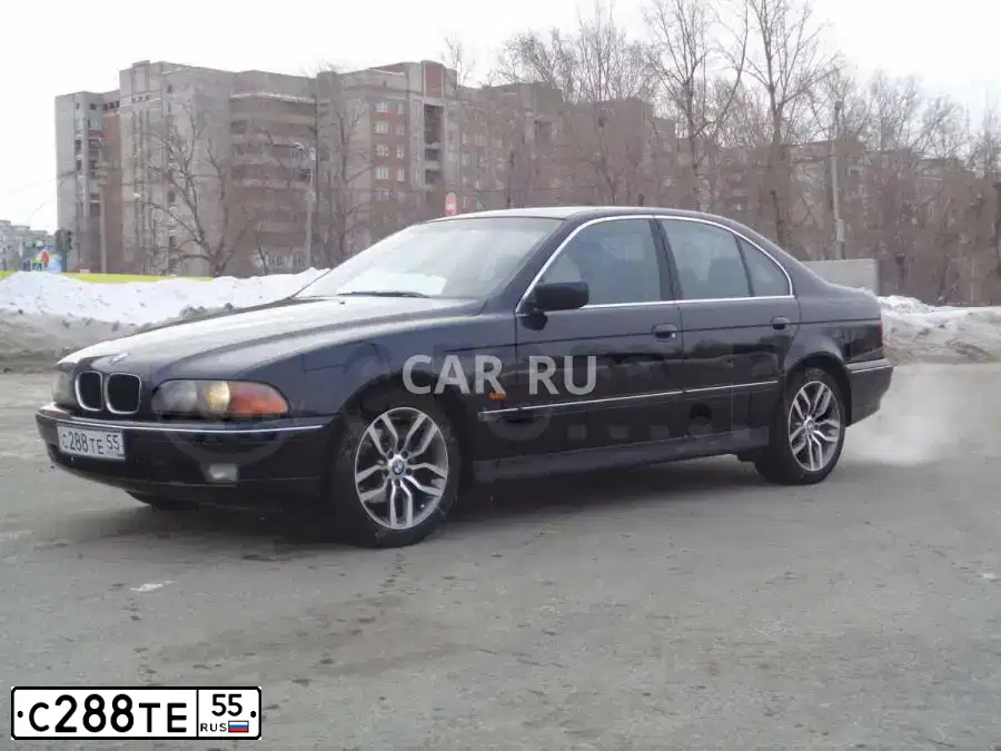 Фото автомобиля BMW 520I, 1999 — госномер О440КО19. Цвет: ЧЕРНЫЙ