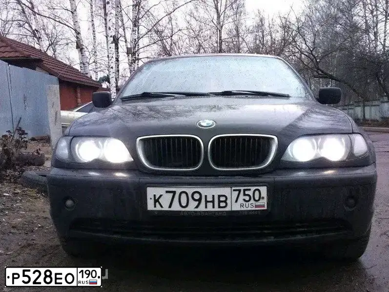 Фото автомобиля HONDA ACCORD, 2005 — госномер Р528ЕО190. Цвет: ЧЕРНЫЙ