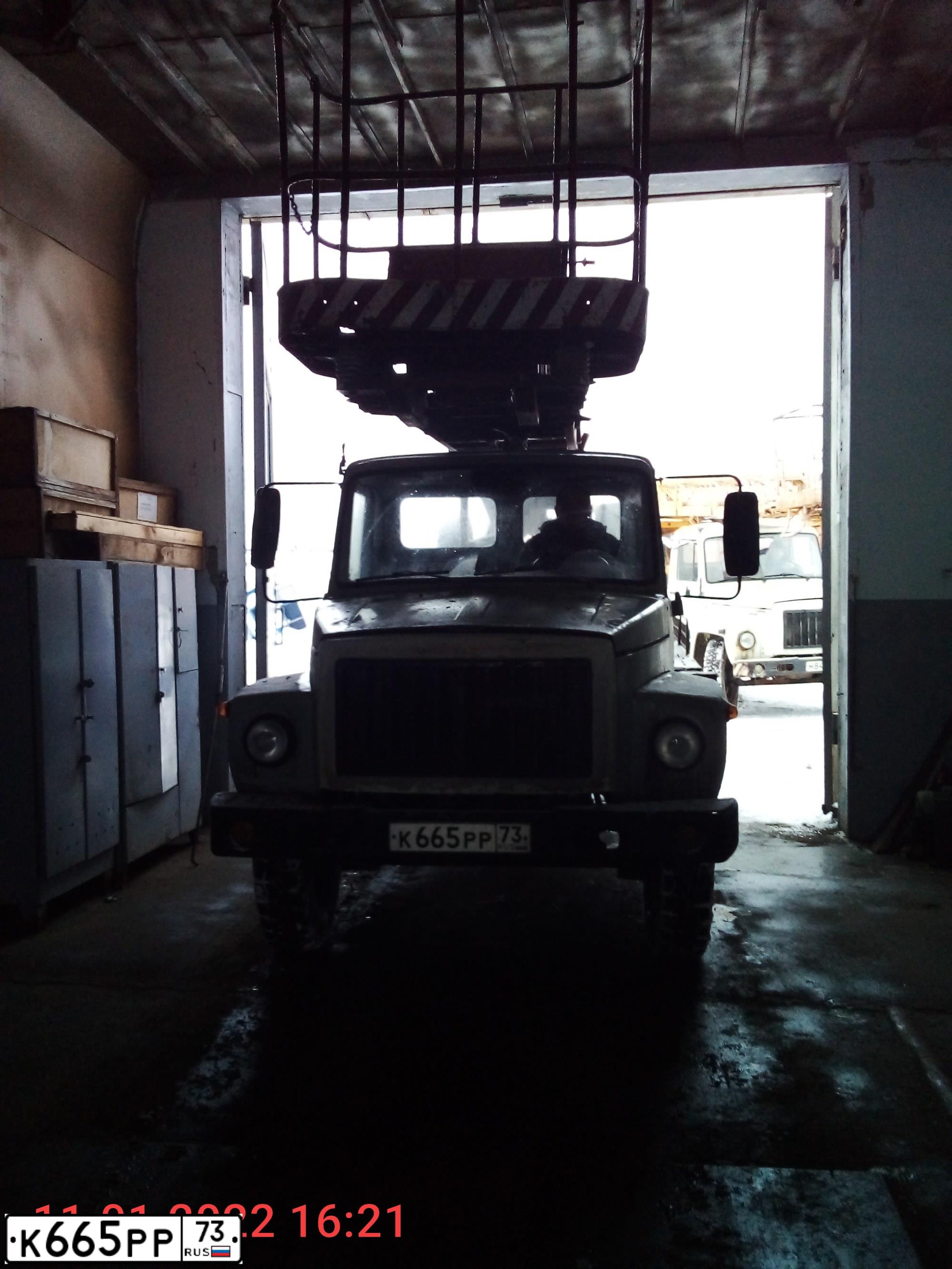 Фото автомобиля GAZ Z 3307, 1989 — госномер В646НВ73