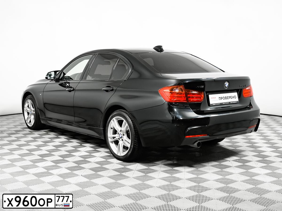 Фото автомобиля BMW 320I, 2015 — госномер М126ВР550. Цвет: ЧЕРНЫЙ