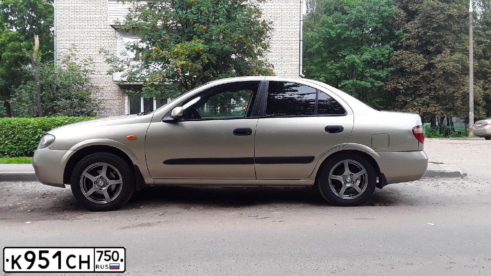 Фото автомобиля NISSAN ALMERA, 2004 — госномер А078ВС977