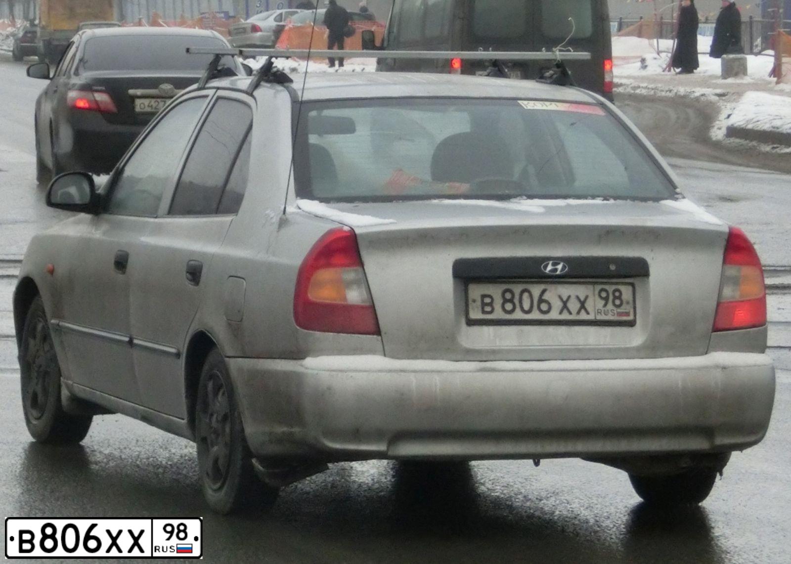 Фото автомобиля TAGAZ ACCENT, 2005 — госномер К165АС53. Цвет: СЕРЕБРИСТЫЙ