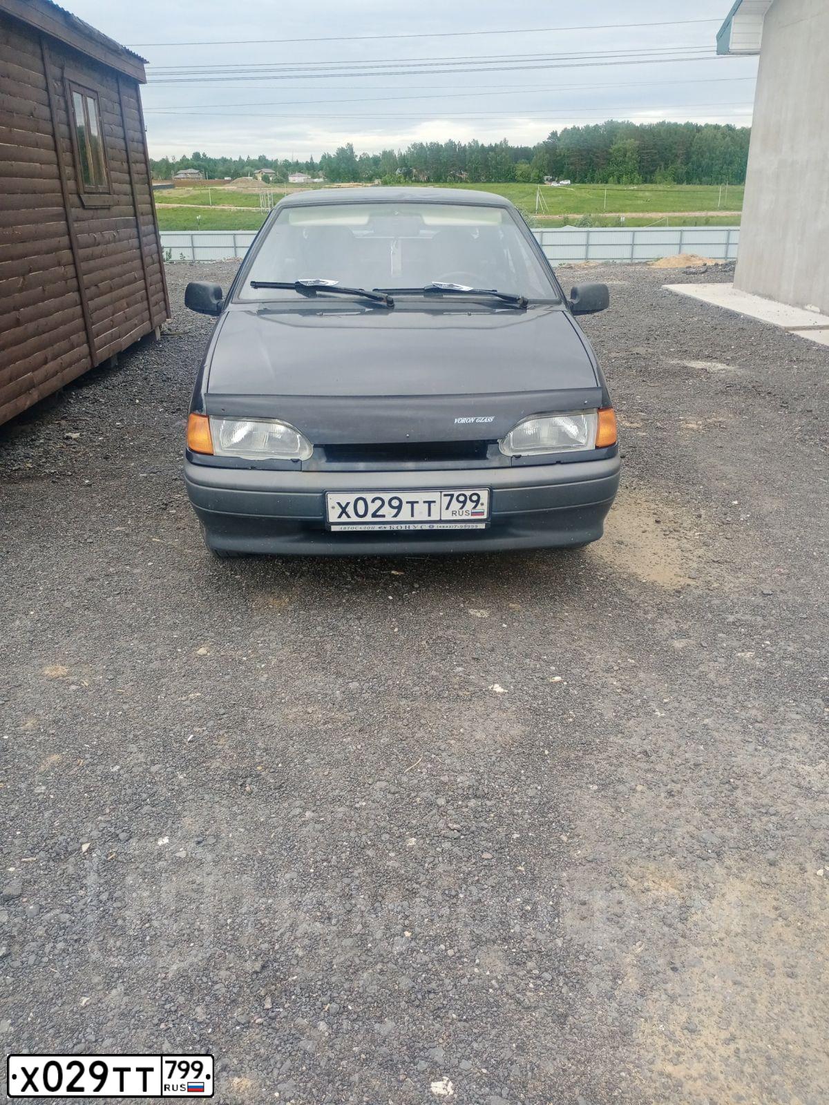 Фото автомобиля LADA 2115 SAMARA, 2009 — госномер Х029ТТ799. Цвет: Темно-зеленый