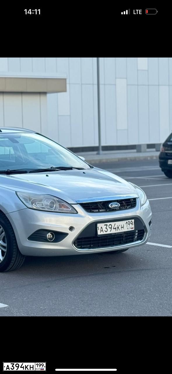 Фото автомобиля FORD FOCUS, 2008 — госномер С552НР03. Цвет: СЕРЕБРИСТЫЙ