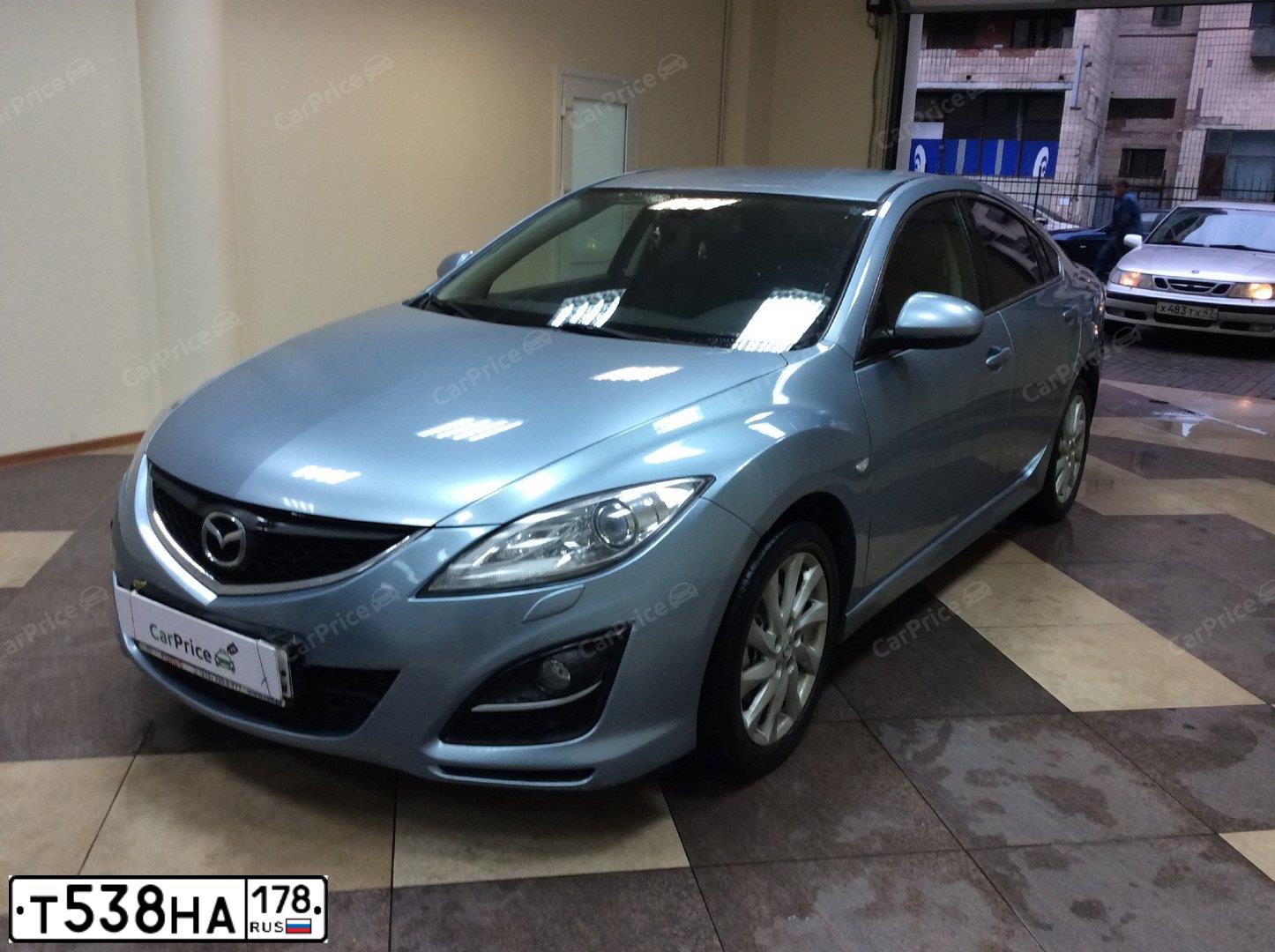 Фото автомобиля MAZDA 6, 2010 — госномер М990РХ67. Цвет: Серебристый