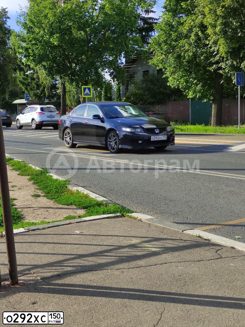 Фото автомобиля HONDA ACCORD, 2007 — госномер Т711МС797. Цвет: ЧЕРНЫЙ