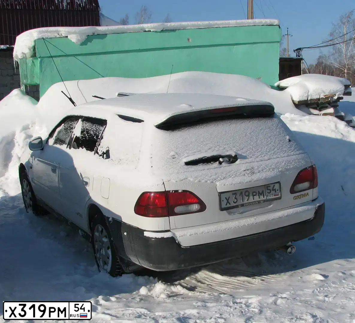 Фото автомобиля HONDA PARTNER, 1998 — госномер Х319РМ54