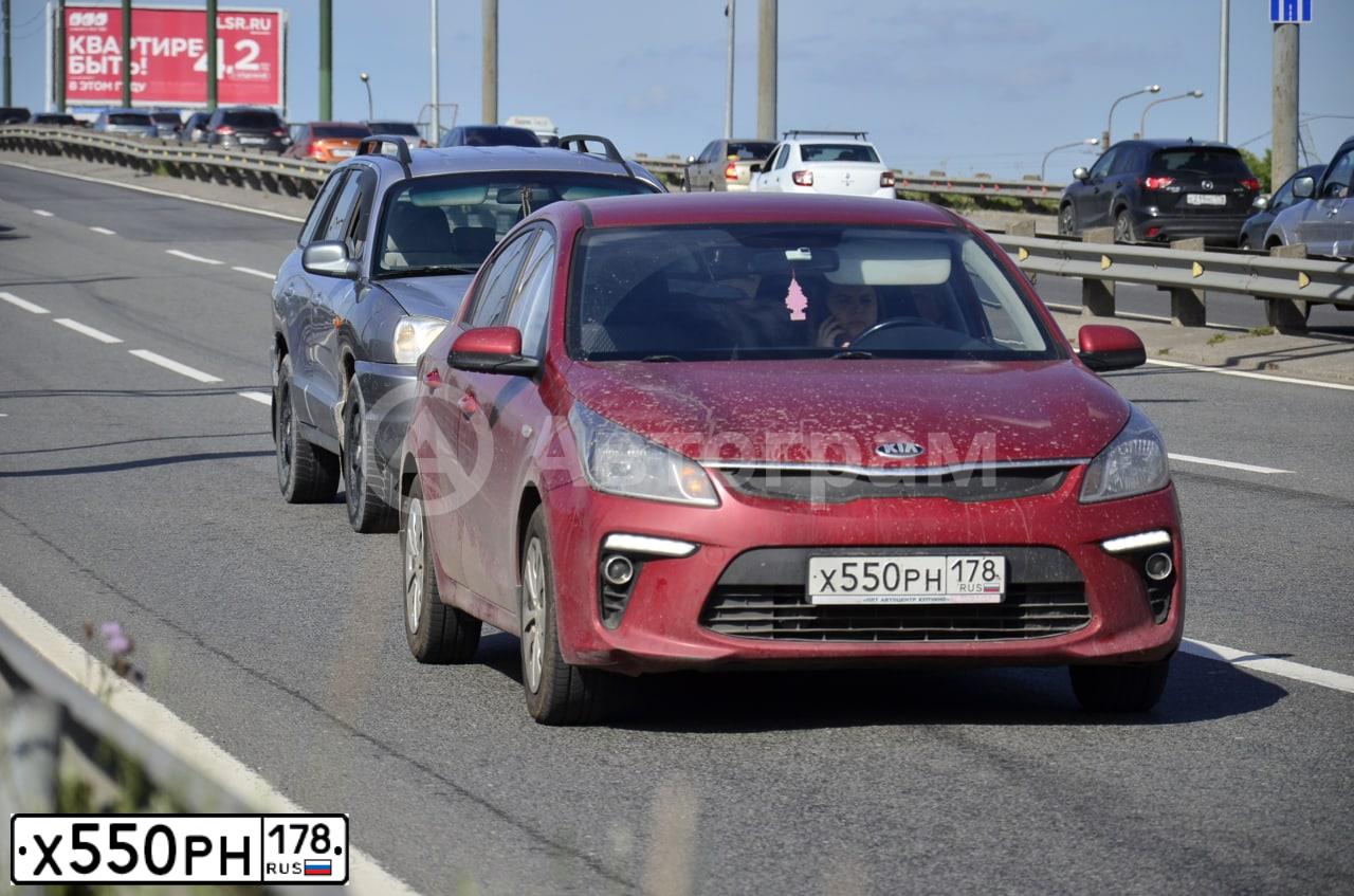 Фото автомобиля KIA RIO, 2017 — госномер К056РТ147