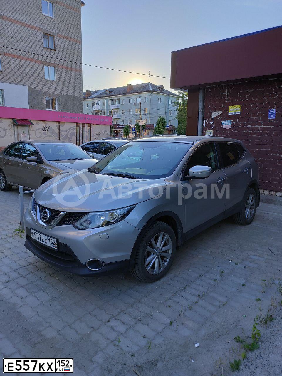 Фото автомобиля NISSAN QASHQAI, 2011 — госномер К936РМ33. Цвет: СЕРЫЙ