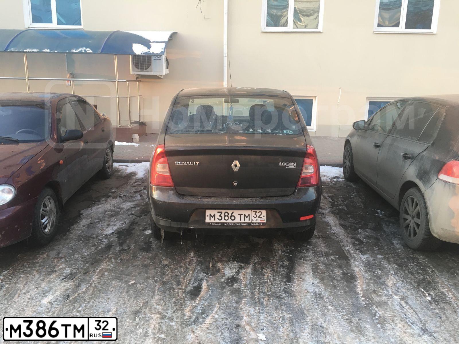 Фото автомобиля RENAULT LOGAN, 2013 — госномер В256ВН57