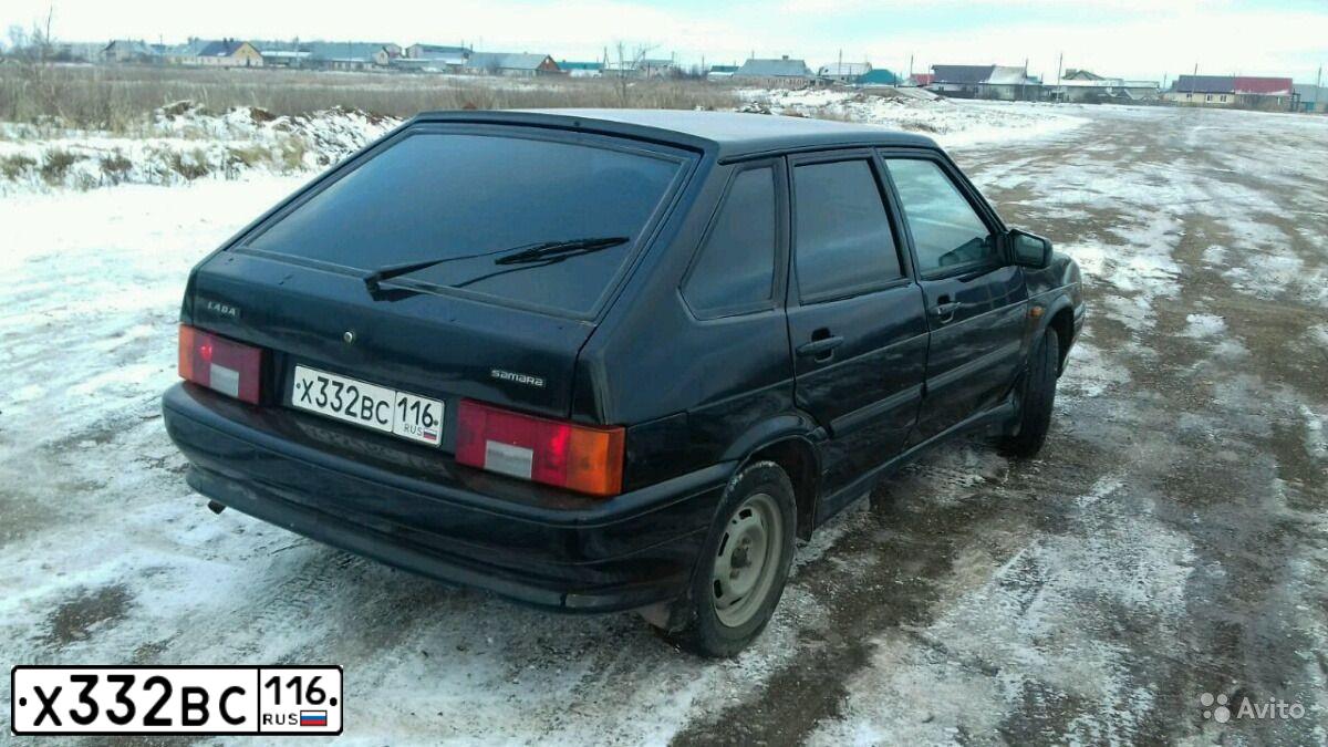 Фото автомобиля LADA 2114 SAMARA, 2011 — госномер К478ВР702. Цвет: Сине-Черный