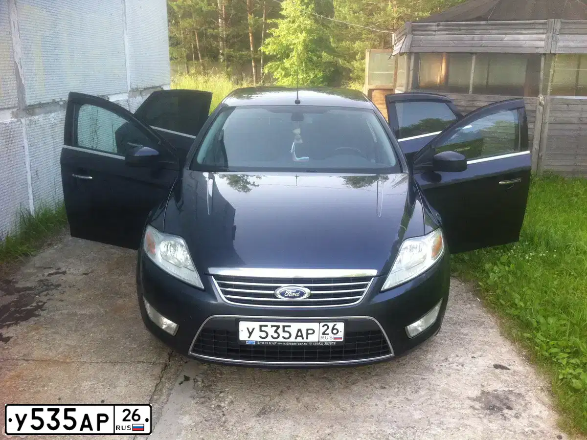 Фото автомобиля FORD MONDEO, 2008 — госномер Р311ВХ46. Цвет: ТЕМНО-СЕРЫЙ